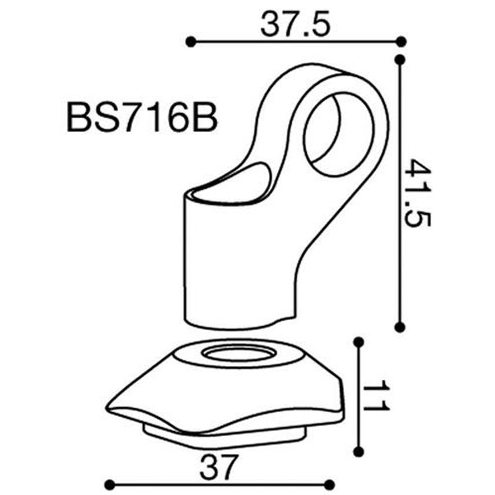 Rizoma Mirror Adapter BS716